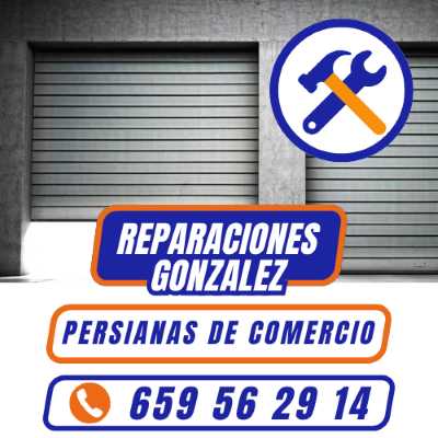 Reparación de persianas metálicas de local en Orihuela Costa